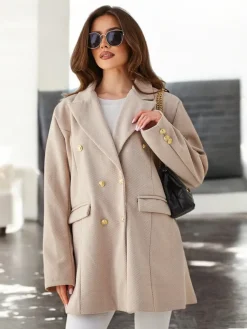 Płaszcz damski casual Kurtki / Marynarki / Płaszcze