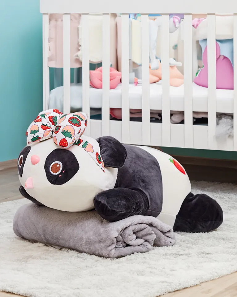 New Pluszowa zabawka z kocykiem Chłopięce|Dziewczęce