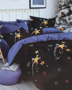 Best Pościel KOSMOS 160x200 komplet 3-CZĘŚCI 160 X 200 Cm