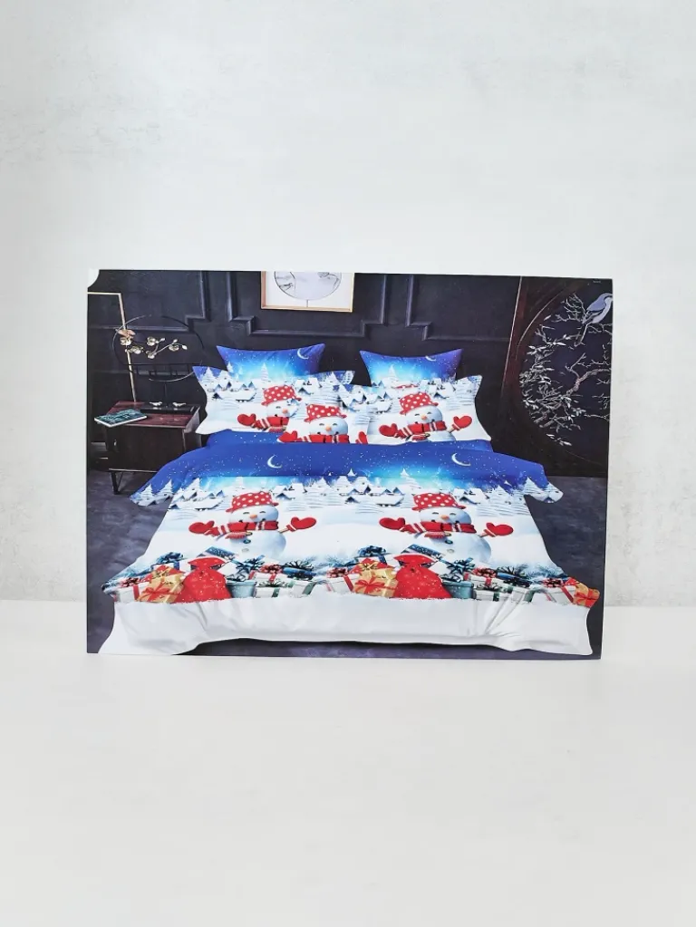 Sale Pościel świąteczna 200x220 komplet 3-CZĘŚCI 200 X 220 Cm