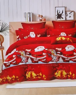 Discount Pościel świąteczna 160x200 komplet 3-CZĘŚCI 160 X 200 Cm