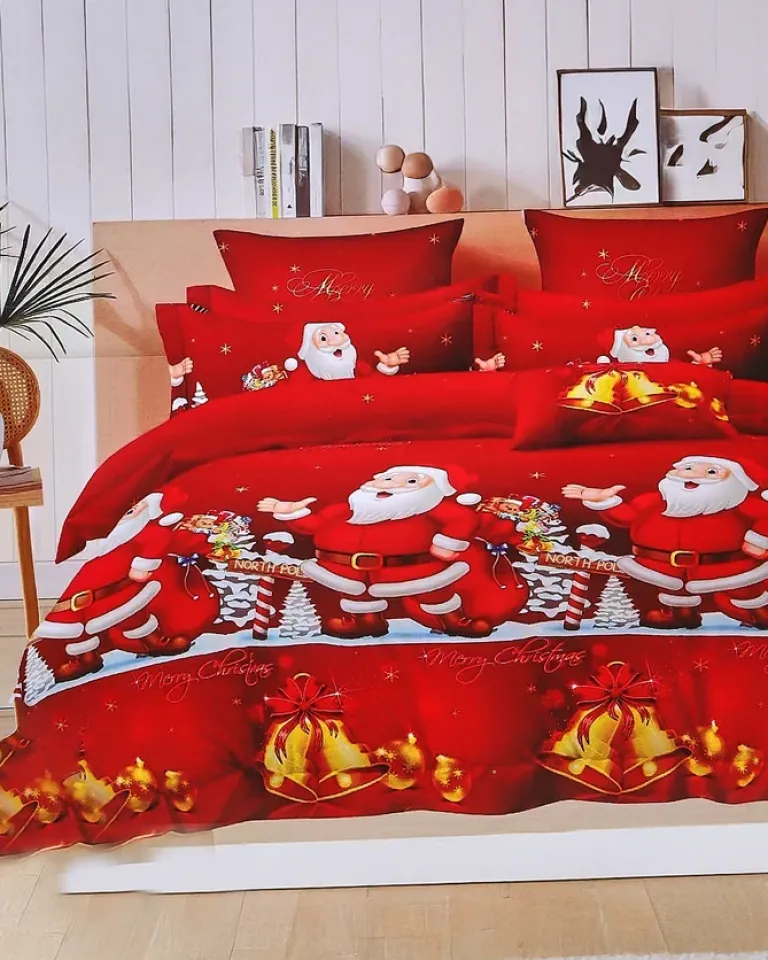 Discount Pościel świąteczna 160x200 komplet 3-CZĘŚCI 160 X 200 Cm