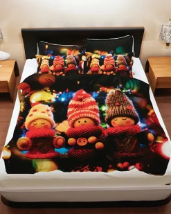 Best Pościel świąteczna 160x200 komplet 3-CZĘŚCI 160 X 200 Cm