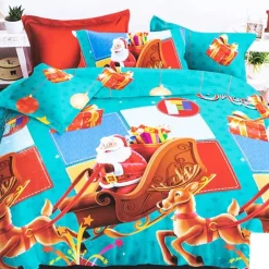 Sale Pościel świąteczna 160x200 komplet 3-CZĘŚCI 160 X 200 Cm