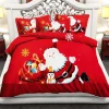 Best Pościel świąteczna 200x220 komplet 4-CZĘŚCI 200 X 220 Cm