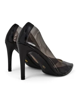 Clearance Przeźroczyste damskie czółenka na szpilce Selqoa Szpilki|Klasyczne