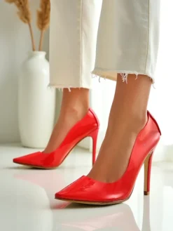 Online Przeźroczyste damskie czółenka na szpilce Selqoa Szpilki|Klasyczne