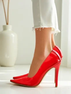 Online Przeźroczyste damskie czółenka na szpilce Selqoa Szpilki|Klasyczne