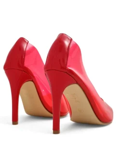 Online Przeźroczyste damskie czółenka na szpilce Selqoa Szpilki|Klasyczne