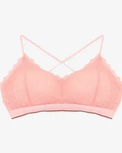 damski koronkowy biustonosz typu braletka Bralet|Codzienne