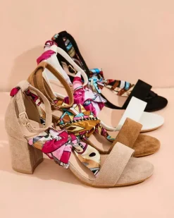 Discount Sandałki damskie na słupku Notrit Buty Na Wielkie Wyjście|Sandały Na Słupku