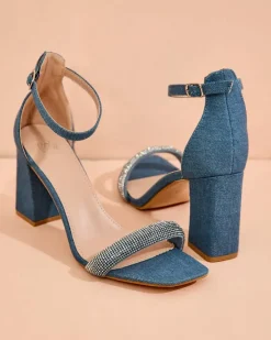 Discount Sandałki damskie na słupku Mines Buty Na Wielkie Wyjście|Sandały Na Słupku