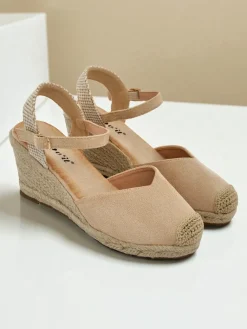 Best Sandały damskie na koturnie Solara Espadryle Espadryle Na Koturnie|Sandały Na Koturnie