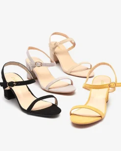 Discount Sandały damskie na słupku w kolorze m Usopi Buty Na Wielkie Wyjście|Sandały Na Słupku