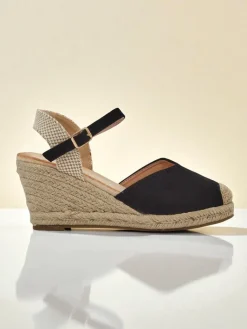 Discount Sandały damskie na koturnie Solara Espadryle Espadryle Na Koturnie|Sandały Na Koturnie