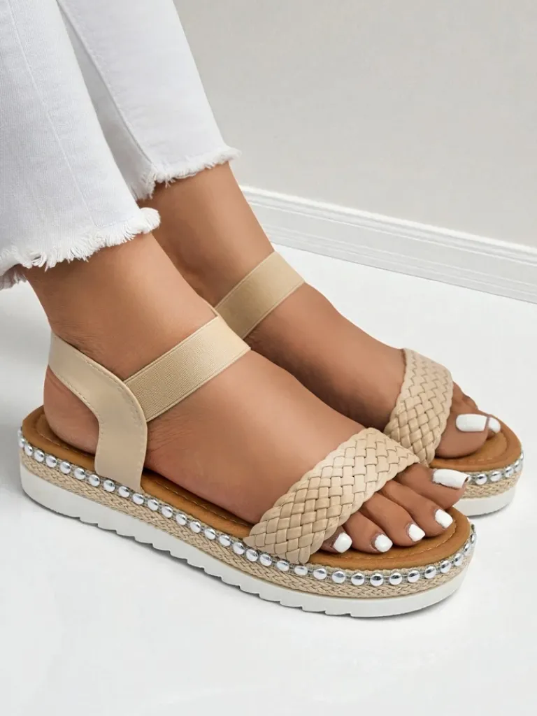 Sandały damskie Bellavia Sandały Płaskie