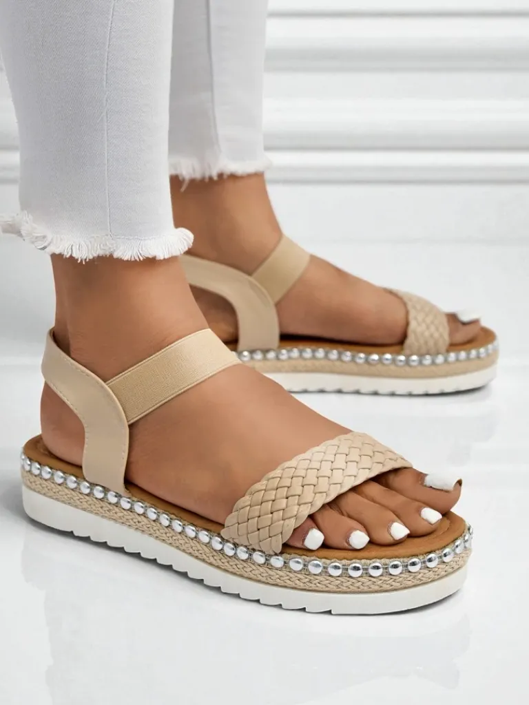 Sandały damskie Bellavia Sandały Płaskie