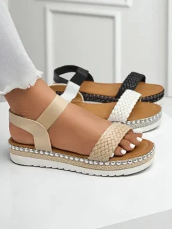 Sandały damskie Bellavia Sandały Płaskie