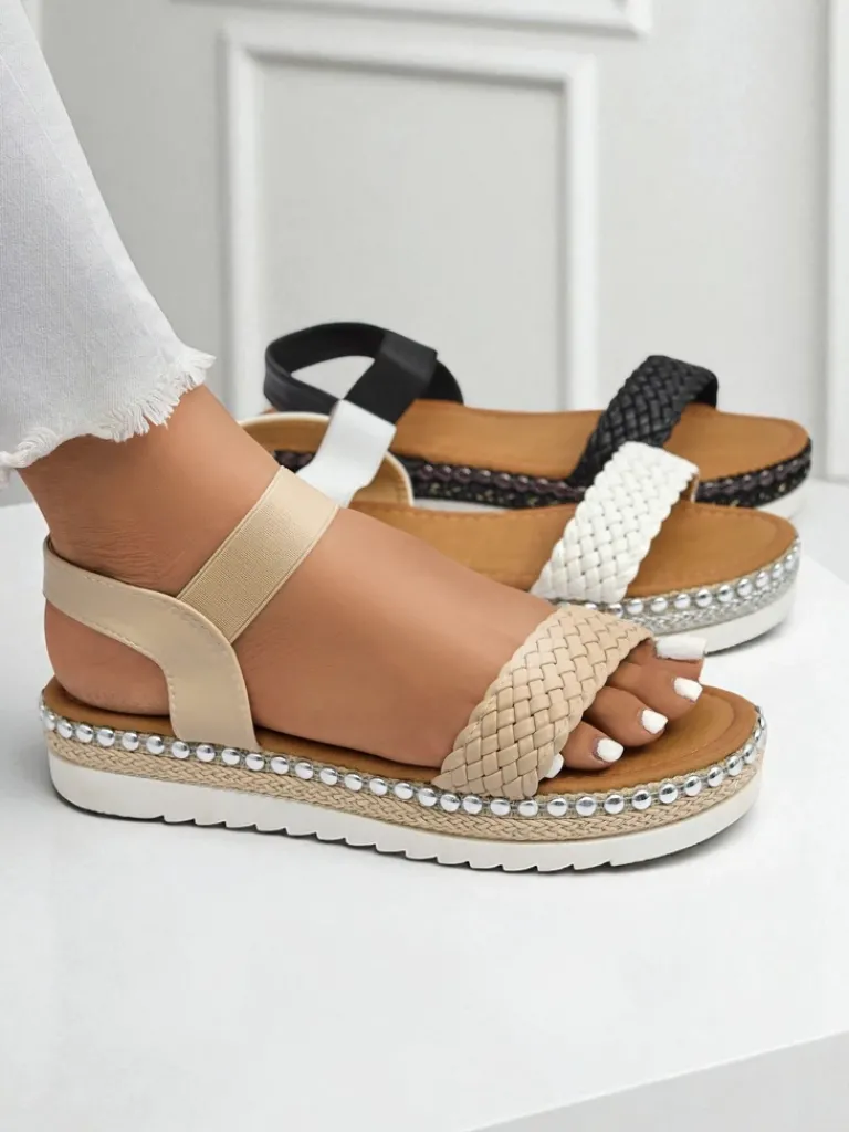 Sandały damskie Bellavia Sandały Płaskie