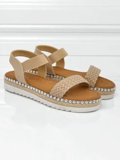 Sandały damskie Bellavia Sandały Płaskie