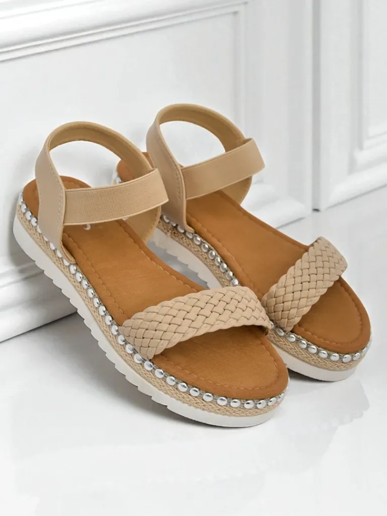 Sandały damskie Bellavia Sandały Płaskie