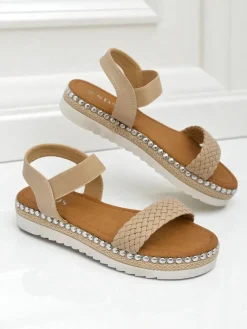 Sandały damskie Bellavia Sandały Płaskie