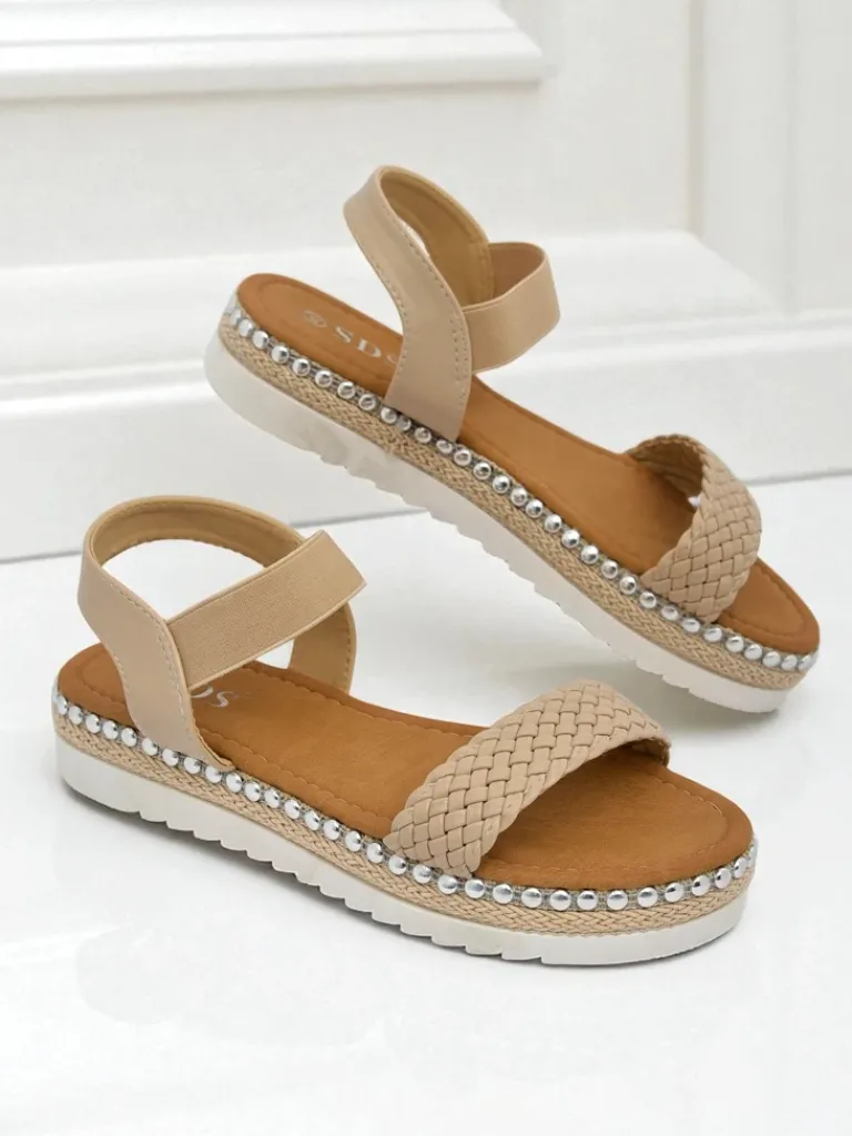 Sandały damskie Bellavia Sandały Płaskie