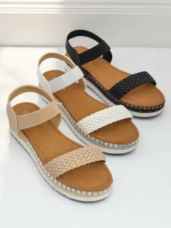 Sandały damskie Bellavia Sandały Płaskie