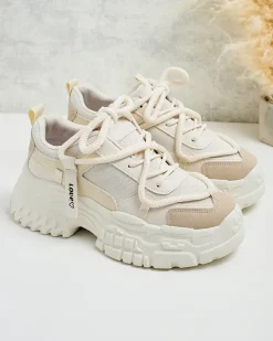 Sneakersy damskie na platformie Bereya Damskie Sneakersy