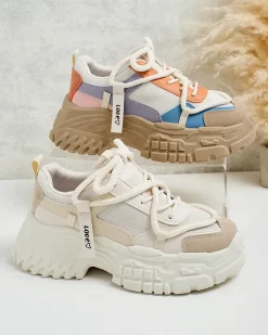 Sneakersy damskie na platformie Bereya Damskie Sneakersy