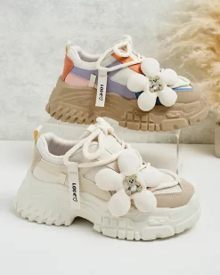 Sneakersy damskie na platformie Bereya Damskie Sneakersy