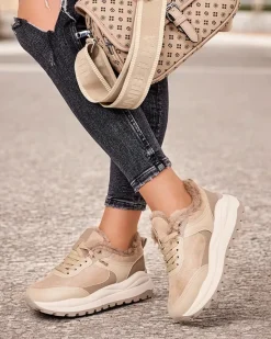 Discount Sneakersy damskie z ociepleniem Ruffi Damskie Ocieplane|Sneakersy