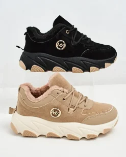 Best Sneakersy damskie z ociepleniem Caroves Damskie Ocieplane|Sneakersy