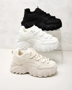 New Sneakersy damskie z ociepleniem Wonfi Damskie Ocieplane|Sneakersy