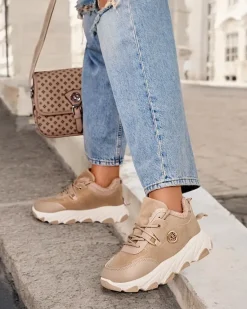 Sneakersy damskie z ociepleniem Aronni Damskie Ocieplane|Sneakersy