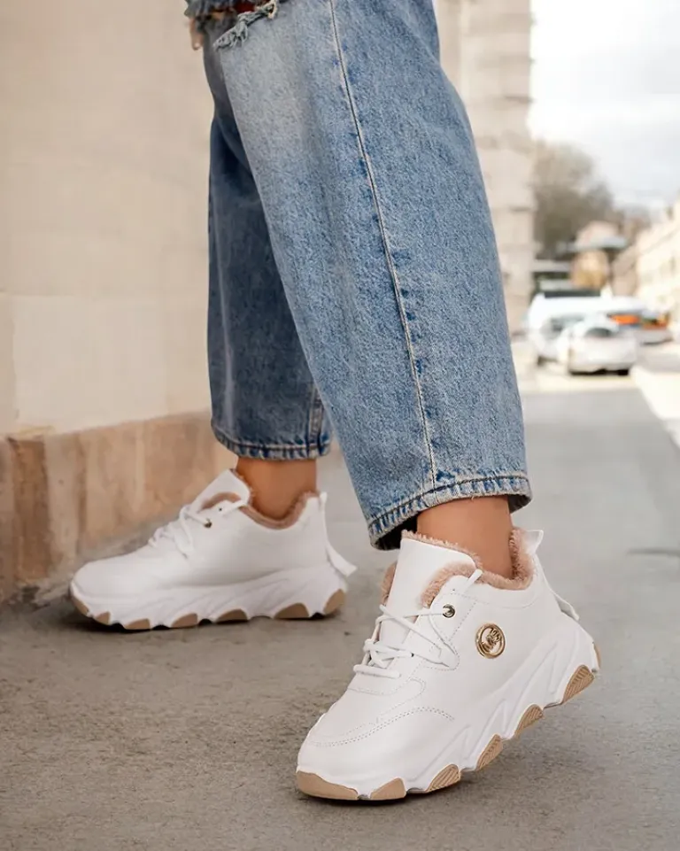 Best Sneakersy damskie z ociepleniem Aronni Damskie Ocieplane|Sneakersy