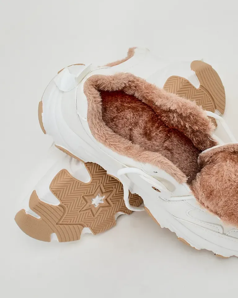 Best Sneakersy damskie z ociepleniem Aronni Damskie Ocieplane|Sneakersy