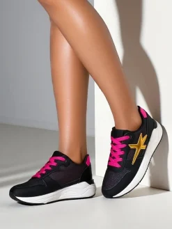 Sneakersy damskie z brokatem Avenues Damskie Sneakersy