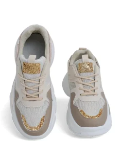 Sneakersy damskie na grubszej podeszwie Lesalli Damskie Sneakersy