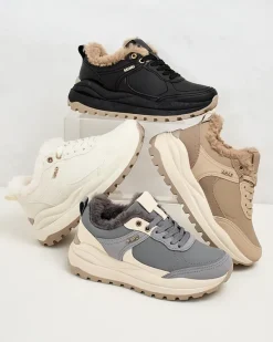 Clearance Sneakersy damskie z ociepleniem Zoru Damskie Ocieplane|Sneakersy