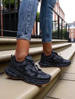 Best Sneakersy damskie Lottotes Damskie Sneakersy