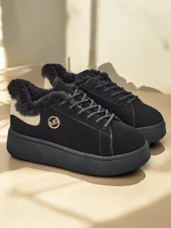 Outlet Sneakersy damskie z ociepleniem Romii Damskie Ocieplane|Sneakersy