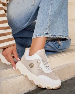 Best Sneakersy damskie z ociepleniem Aronni Damskie Ocieplane|Sneakersy