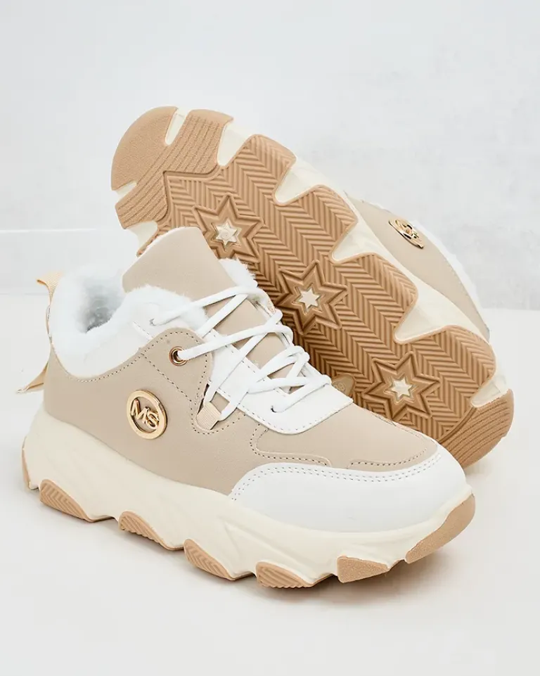 Best Sneakersy damskie z ociepleniem Aronni Damskie Ocieplane|Sneakersy