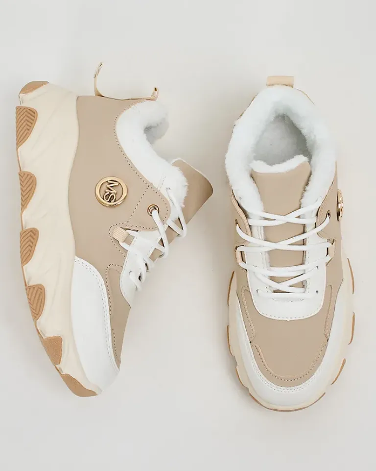 Best Sneakersy damskie z ociepleniem Aronni Damskie Ocieplane|Sneakersy