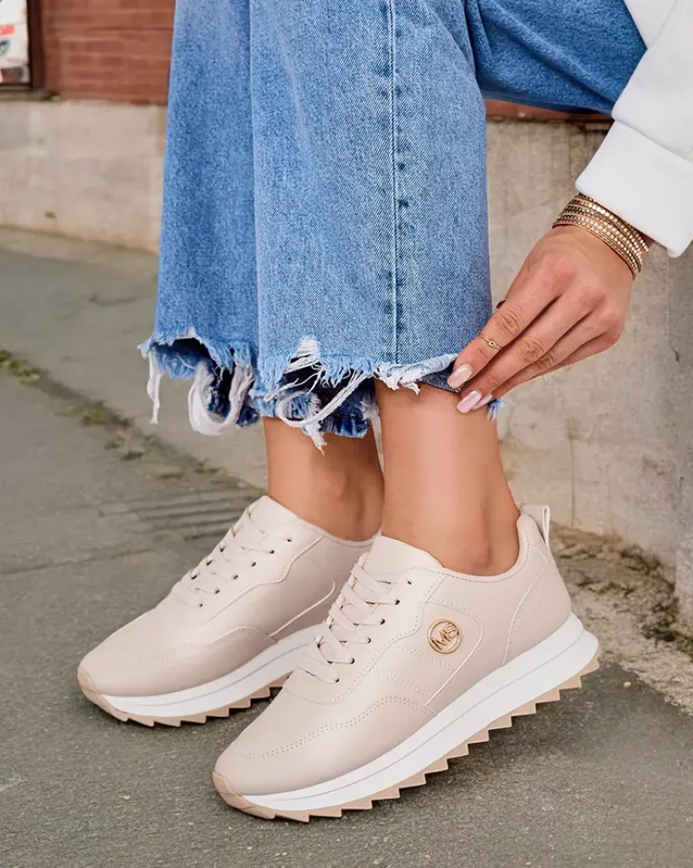 Sneakersy damskie Borumo Damskie Sneakersy