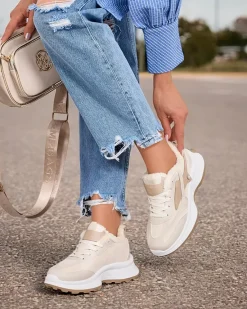 Clearance Sneakersy damskie z ociepleniem Terib Damskie Ocieplane|Sneakersy