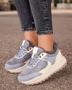 Clearance Sneakersy damskie z ociepleniem Ruffi Damskie Ocieplane|Sneakersy