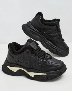 Clearance Sneakersy damskie z ociepleniem Comiv Damskie Ocieplane|Sneakersy