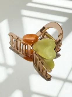 Best Spinka do włosów z sercem Damskie Akcesoria Do Włosów